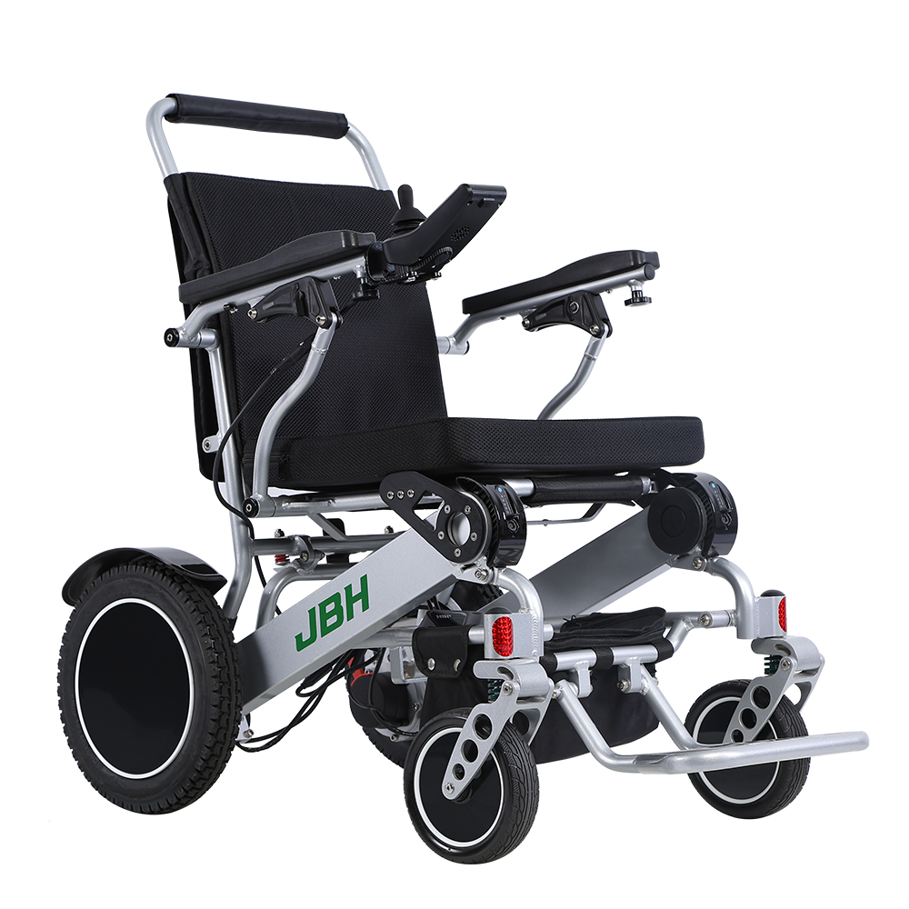 JBH Gümüş Katlanır Hafif Tekerlekli Sandalye D09