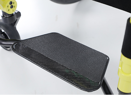 Karbon fiber manuel tekerlekli sandalye ayak pedalı