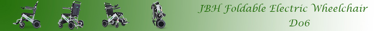 Katlanabilir elektrikli tekerlekli sandalye D06