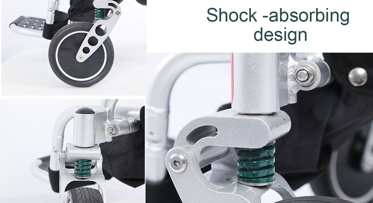 şok emici elektrikli tekerlekli sandalye D05