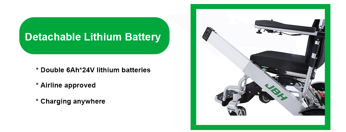 JBH Elektrikli Tekerlekli Sandalye D06