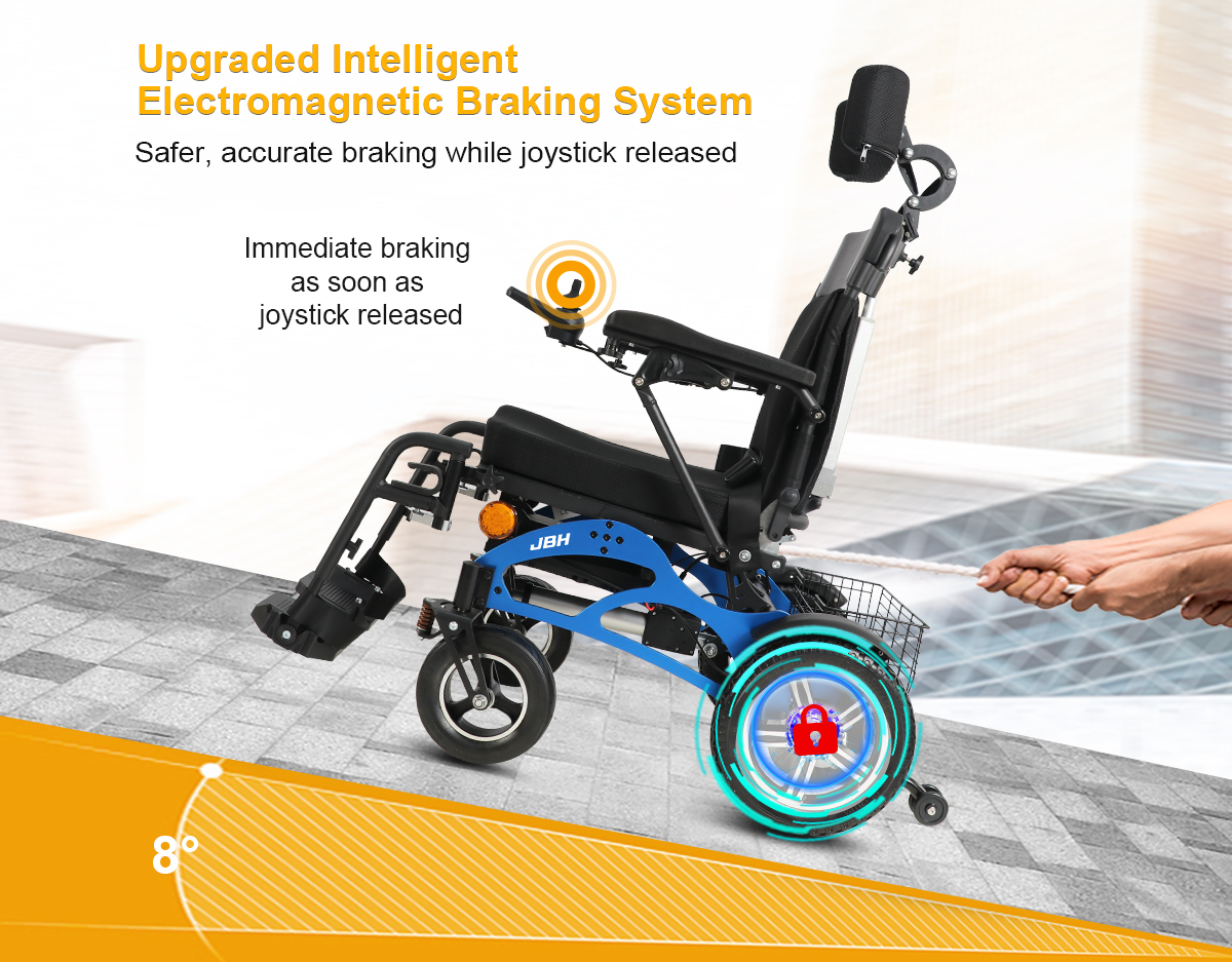 D08 Elektrikli Tekerlekli Sandalye