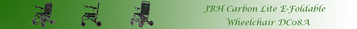 JBH Carbon Lite E-Katlanabilir Tekerlekli Sandalye DC08A