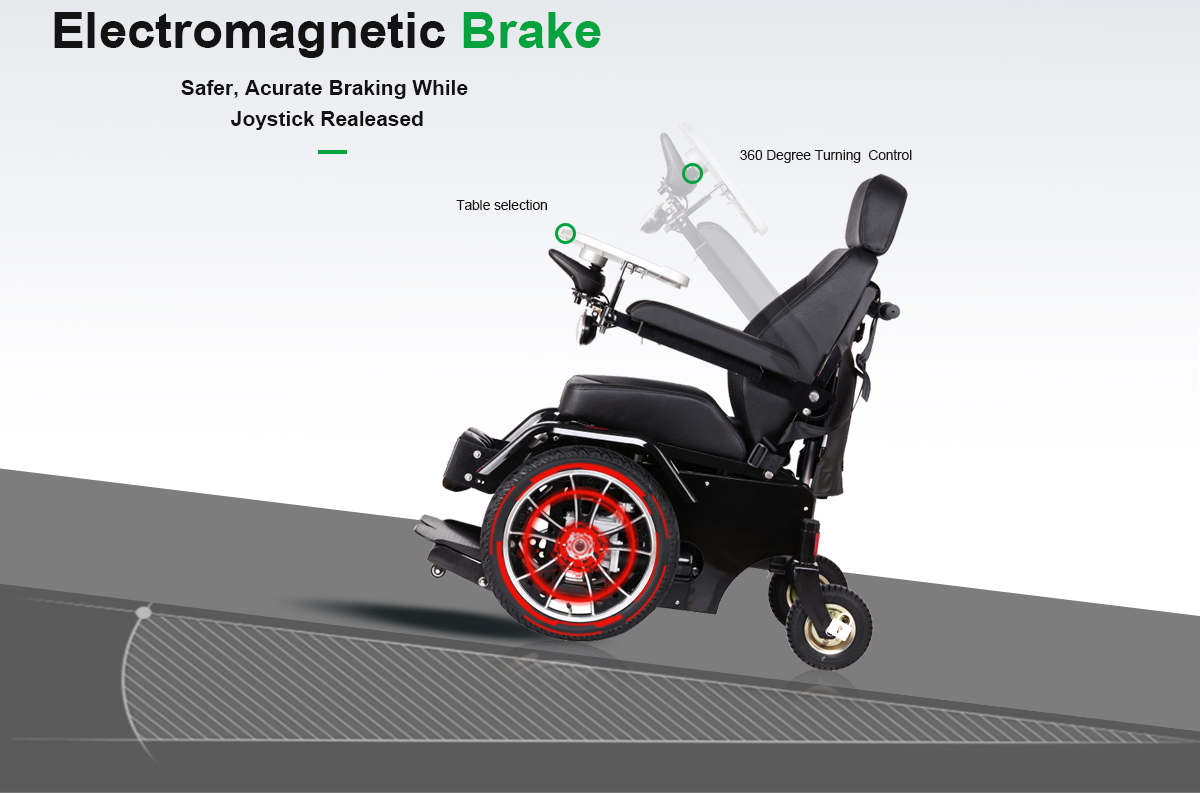 Z01 ayakta tekerlekli sandalye