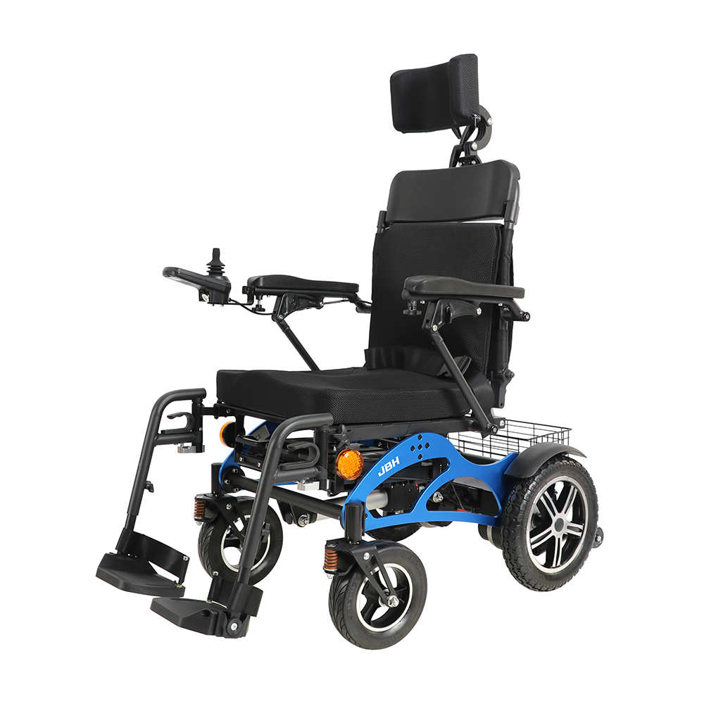JBH bütün koltuk yeniden canlandırılabilir hafif tekerlekli sandalye d08