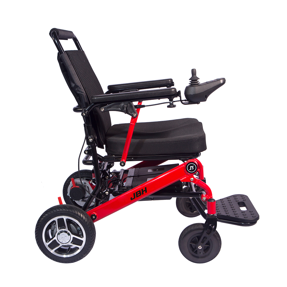 JBH Açık havada ayarlanabilir hafif elektrikli tekerlekli sandalye