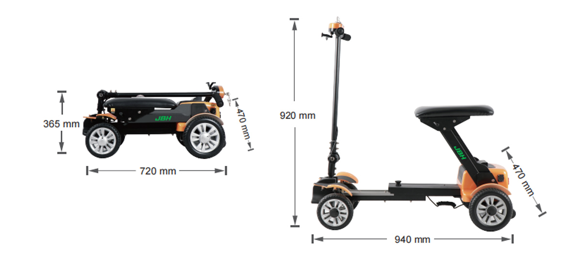 FDB05 hareketlilik scooter detayları 