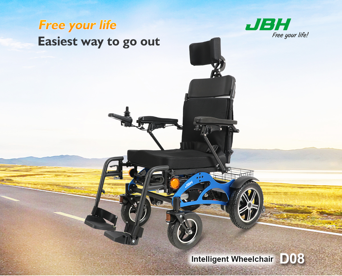 D08 Elektrikli Tekerlekli Sandalye