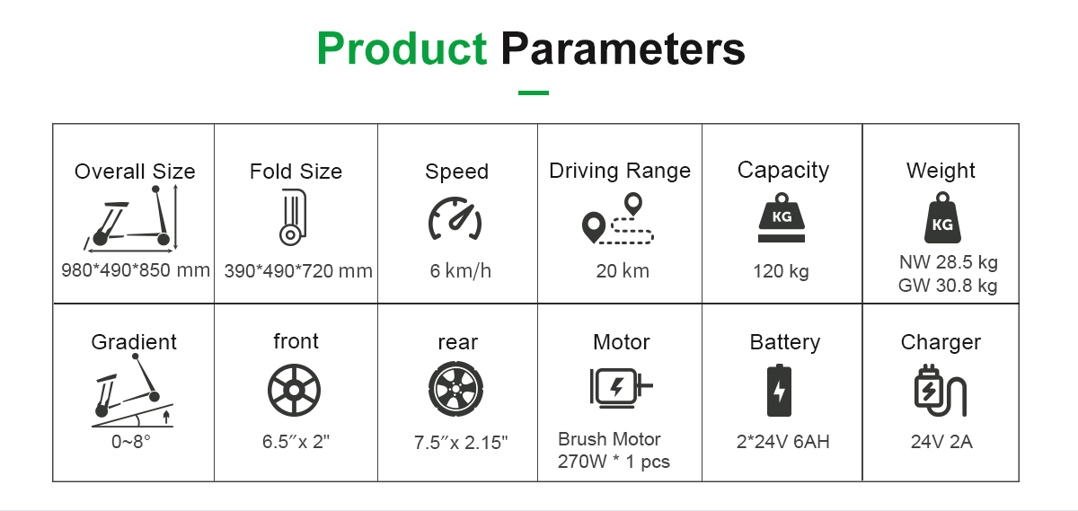 Mobilite Scooter FDB07 