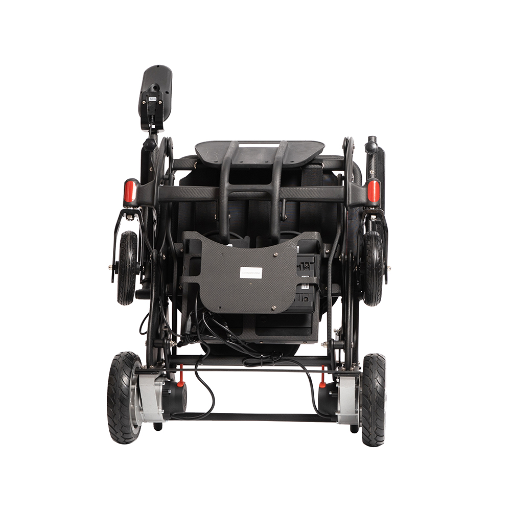 JBH Kapalı Katlanabilir Hafif Karbon Fiber Elektrikli Tekerlekli Sandalye