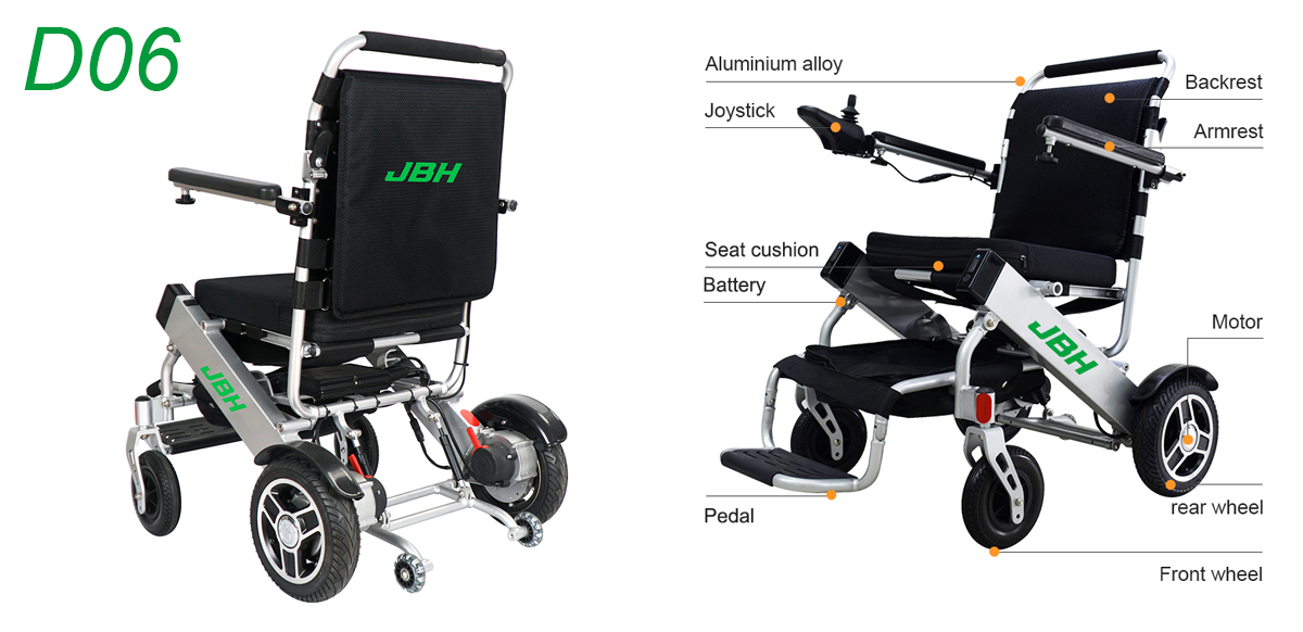 JBH Elektrikli Tekerlekli Sandalye D06