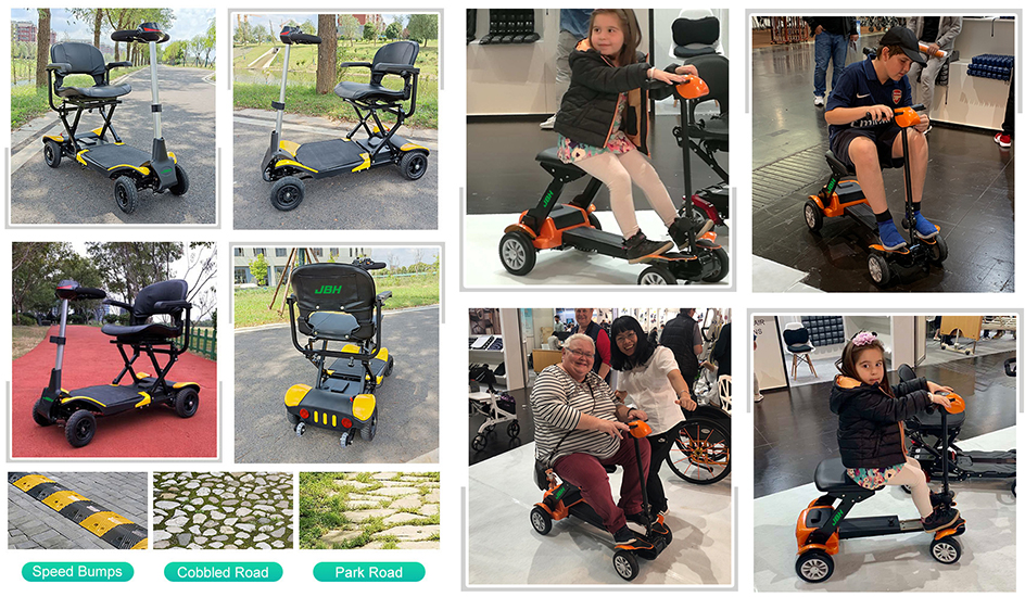 Elektrikli hareketli scooter