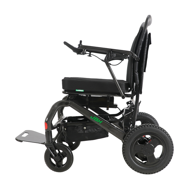 JBH Taşınabilir Karbon Fiber Güç Tekerlekli Sandalye DC07