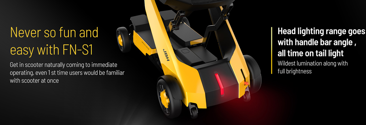 Işıklı Mobilite Scooterı