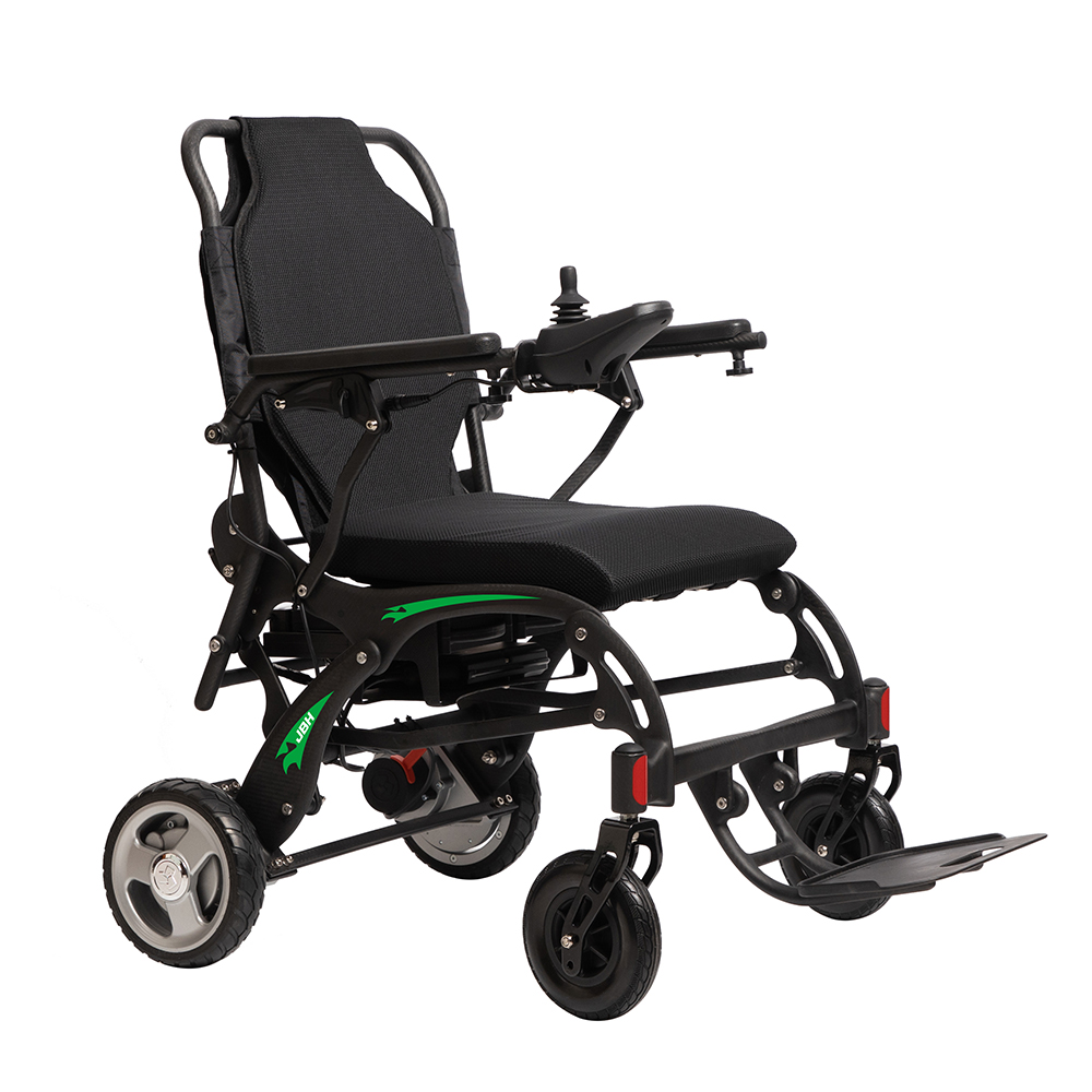 Katlanır Yaşlılar Seyahat Elektrikli Tekerlekli Sandalye
