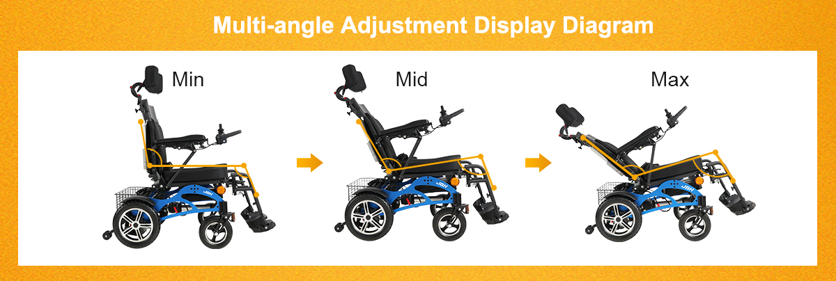 D08 Elektrikli Tekerlekli Sandalye