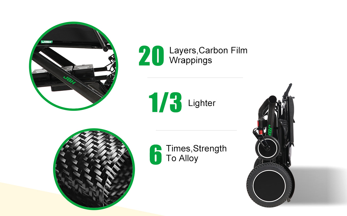 Karbon Fiber Tekerlekli Sandalye DC07L